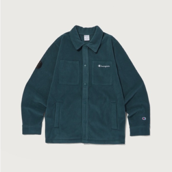 Champion Other - ✨Men’s Champion Explorer Fleece Shirt Jacket Size L